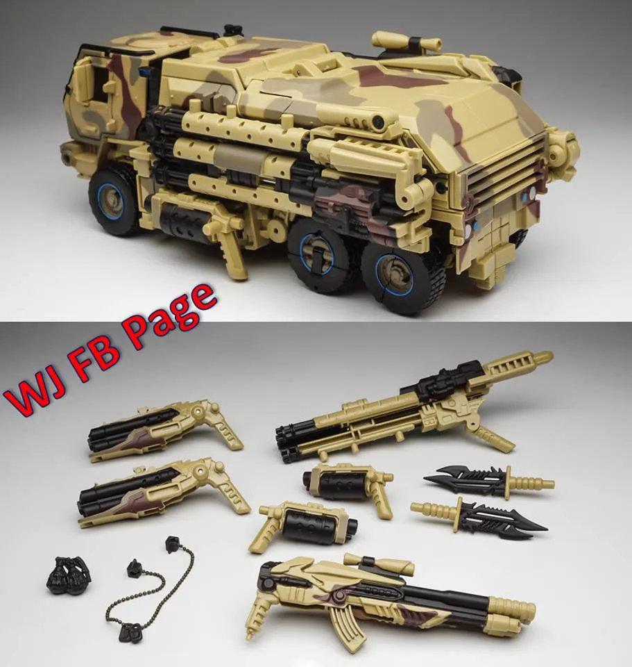 09" Inch Robot Force M02 Detective Hound "Military Van" Oversized 'MPM-47' Studio Series 'MB-19'