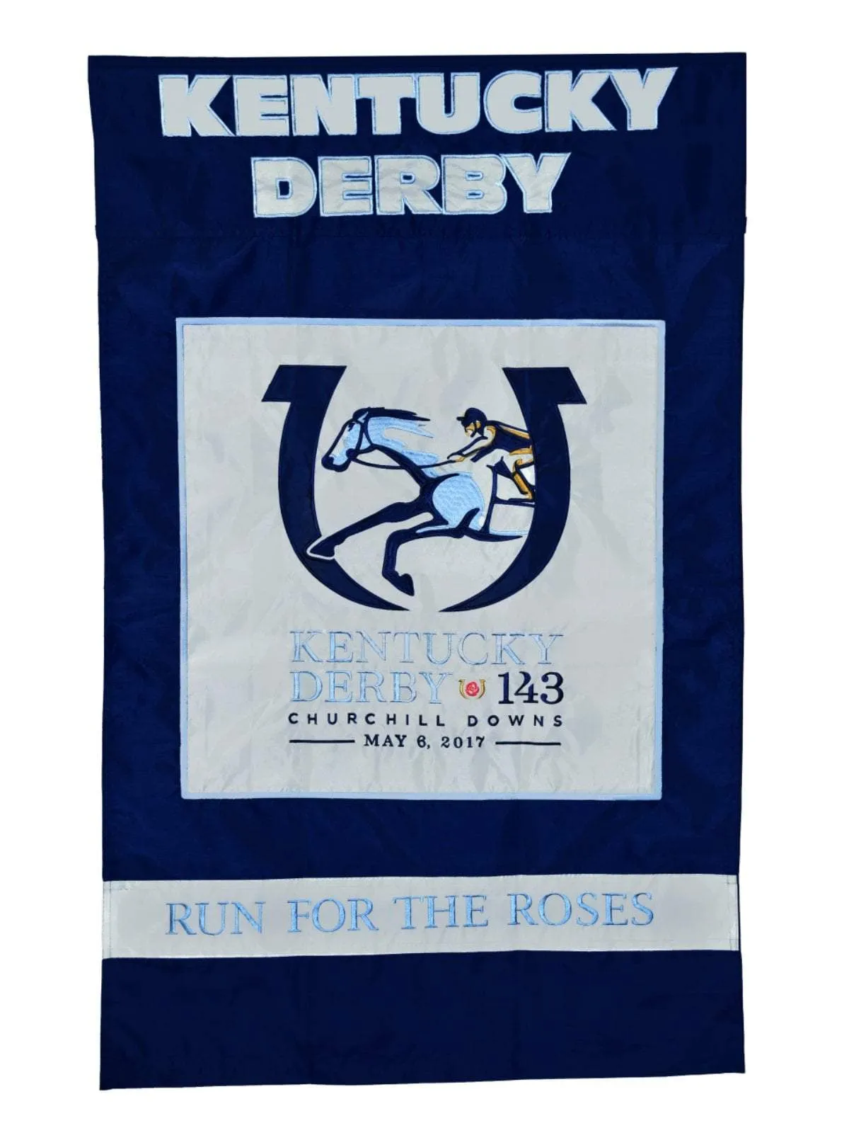 2017 Kentucky Derby Churchill Downs Horse Racing Indoor Outdoor Flag (45" x 28")