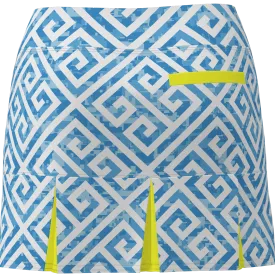 AB SPORT Women's Trellis Print TENNIS SKIRT BSKT05-TRLBY