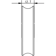 Allen Acetal Sheave 50mm x13mmx 8mm