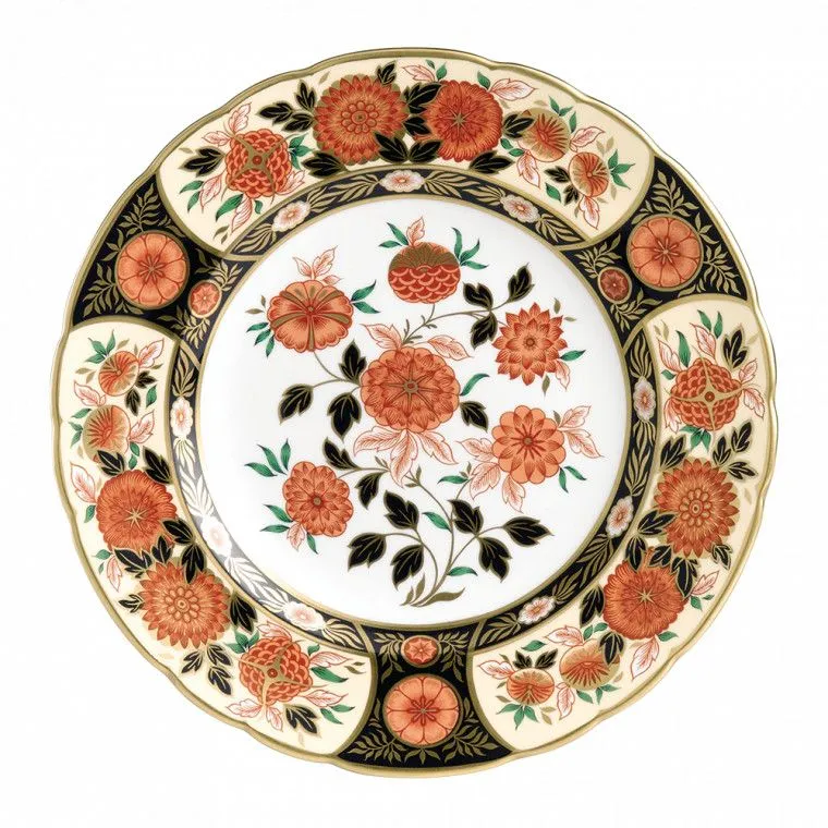 Antique Chrysanthemum Accent Plate