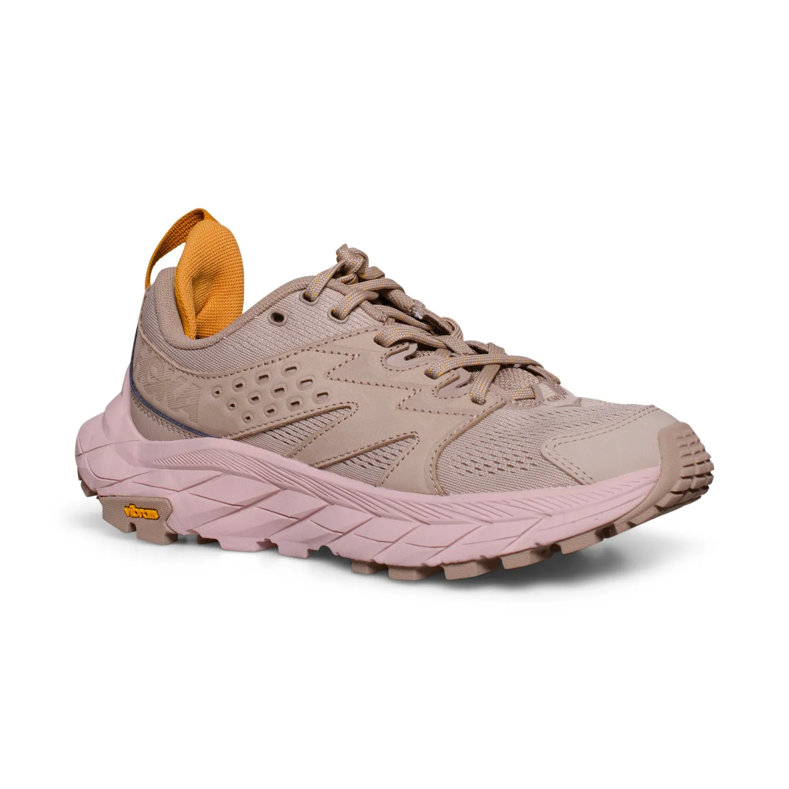 HOKA One One Anacapa Breeze Low Oxford Tan / Peach Whip Hiking Shoes - Women's
