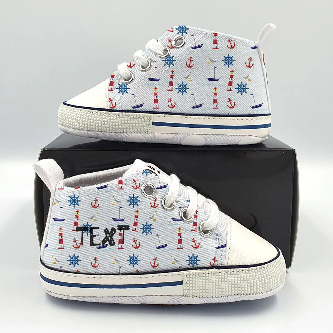 Nautical Personalised Baby Bump