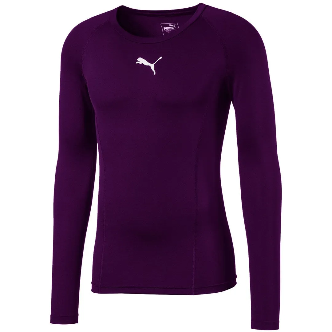Puma Liga Baselayer Ls Men's T-Shirt Purple 655920 10 M