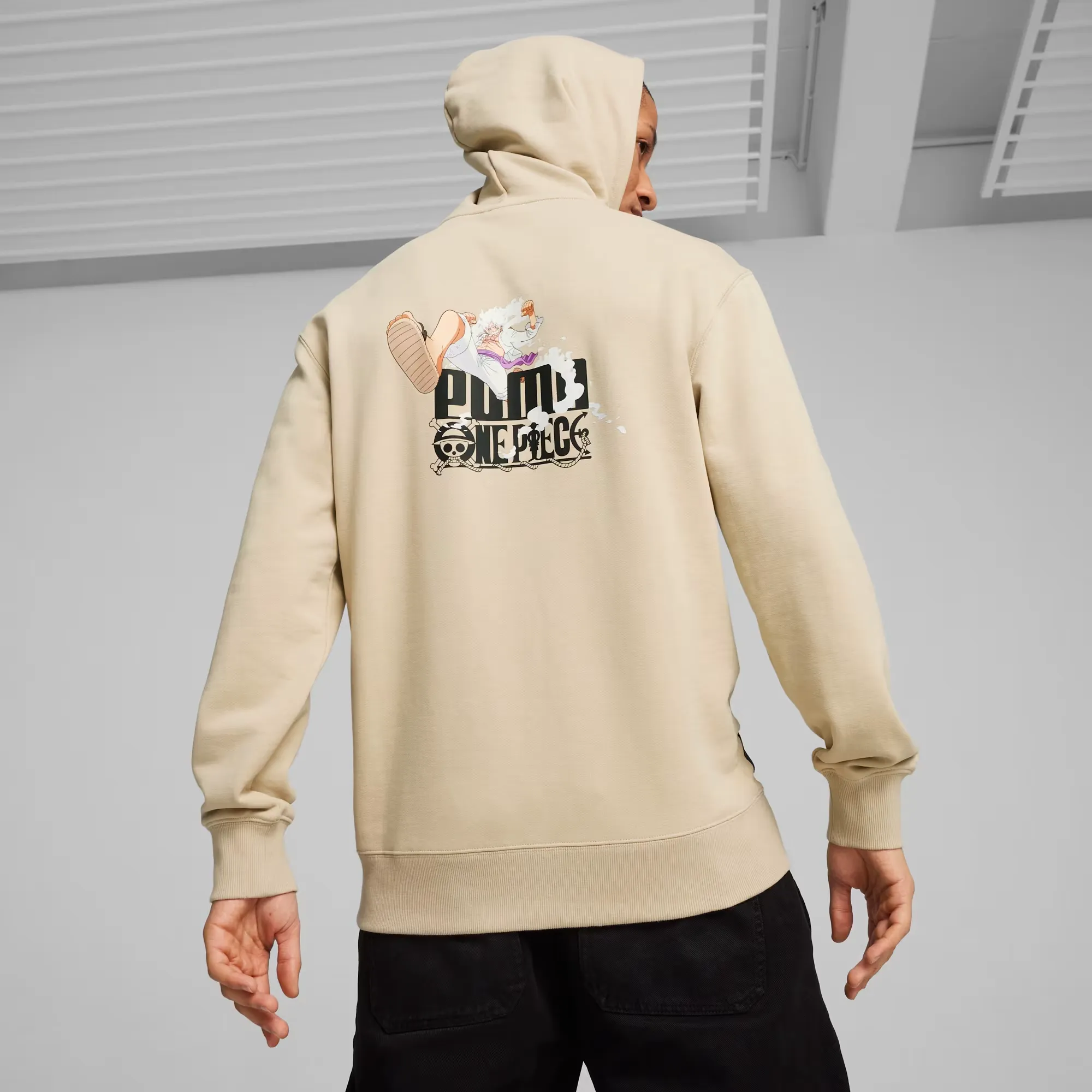 PUMA x ONE PIECE Men's Hoodie (Putty)