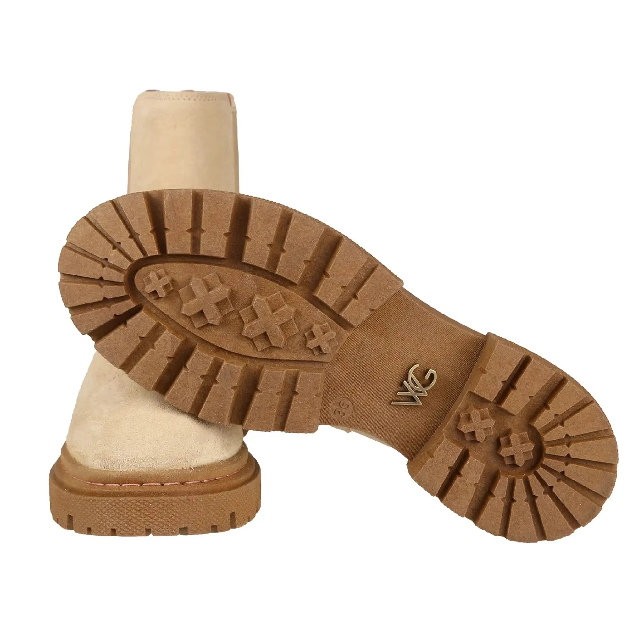 Rio Latte Chunky Boots