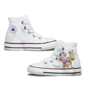 Spongebob Kids Custom Converse