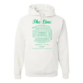 The Linc Seating Chart Pullover Hoodie | The Linc Seat Map White Pullover Hoodie